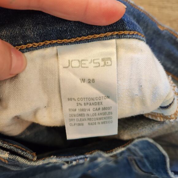 Joes Jean shorts mid rise Irisa size 26 - Picture 4 of 7